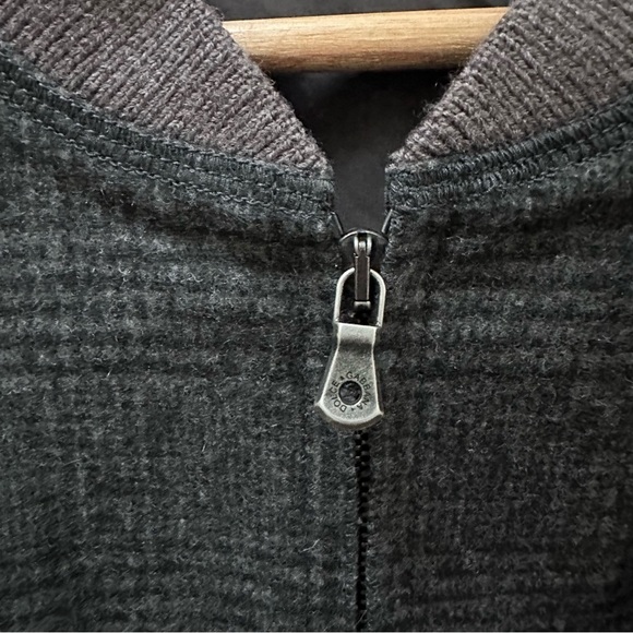 Dolce & Gabbana gray brown wool bomber jacket 54 - Picture 4 of 11